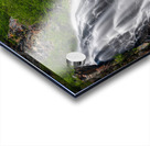 Dramatic waterfall of Horsetail Falls in Keystone Canyon Acrylic print