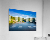 Wide panorama of Cheat Lake on a summer evening  Acrylic Print