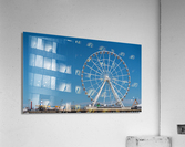 White ferris wheel on Steel Pier in Atlantic City  Acrylic Print