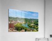 Overview of City of Morgantown WV  Acrylic Print