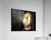 Detail of lighthouse keepers clock at Lizard in Cornwall  Acrylic Print