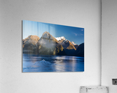 Fjord of Milford Sound in New Zealand  Acrylic Print
