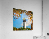 Cape Florida lighthouse in Bill Baggs  Acrylic Print
