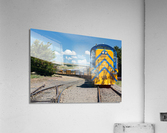 Diesel locomotive train engine Taiere Gorge line  Acrylic Print