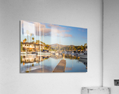 Expensive homes and boats ventura  Acrylic Print