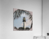 Charcoal Cape Florida lighthouse   Acrylic Print