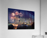 Fireworks over Pittsburgh for Independence Day  Acrylic Print