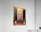 Mahogany doorway and entrance hall UVA  Acrylic Print
