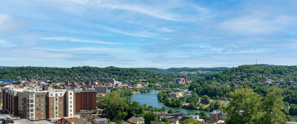 Overview of City of Morgantown WV by Steve Heap