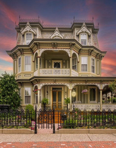 Victorian home in Cape May New Jersey by Steve Heap