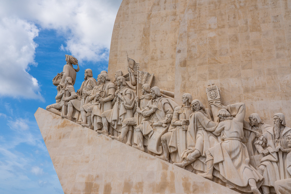 Monument of the Discoveries in Belem near Lisbon by Steve Heap