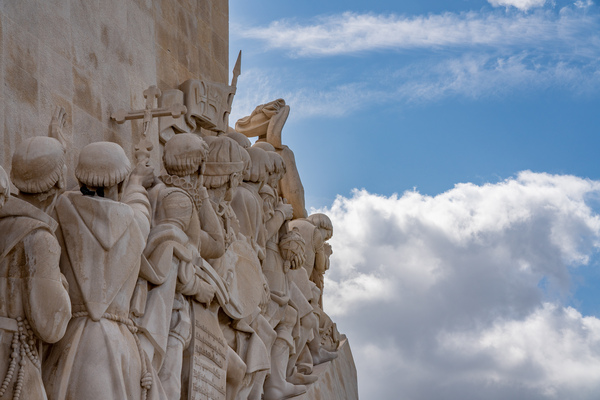 Monument of the Discoveries in Belem by Steve Heap