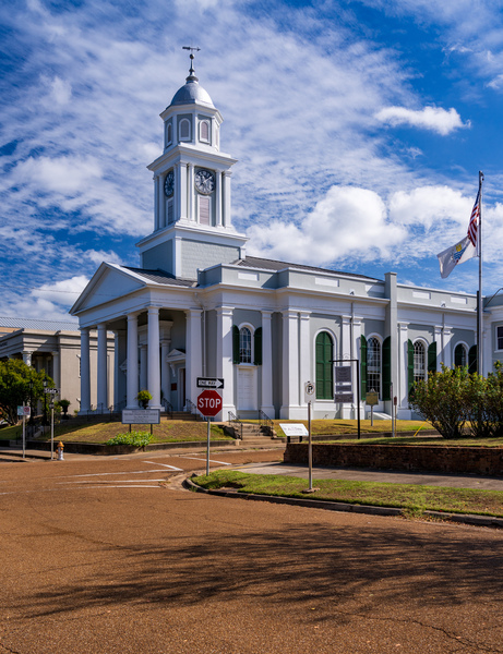 First Presbyterian church in Natchez in Mississippi by Steve Heap