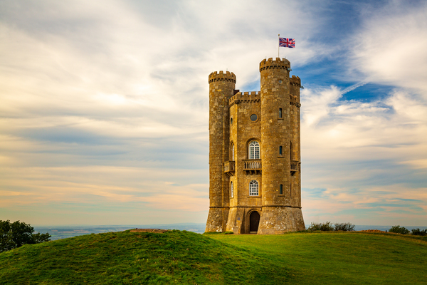 Broadway Tower in Cotswolds England by Steve Heap