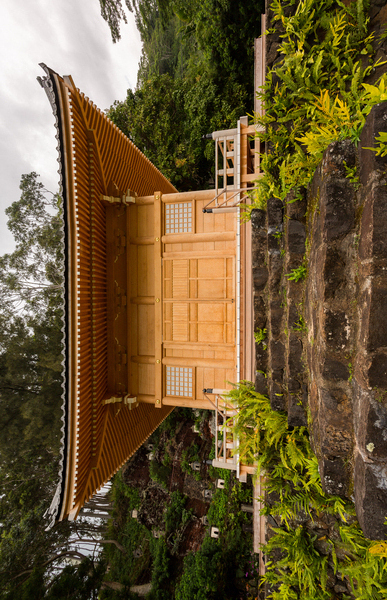 Hall of Compassion at Lawai Valley Kauai by Steve Heap