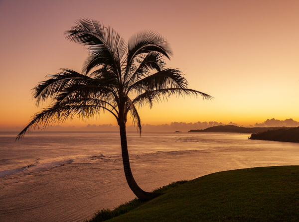 Sunrise in Kauai from Princeville by Steve Heap