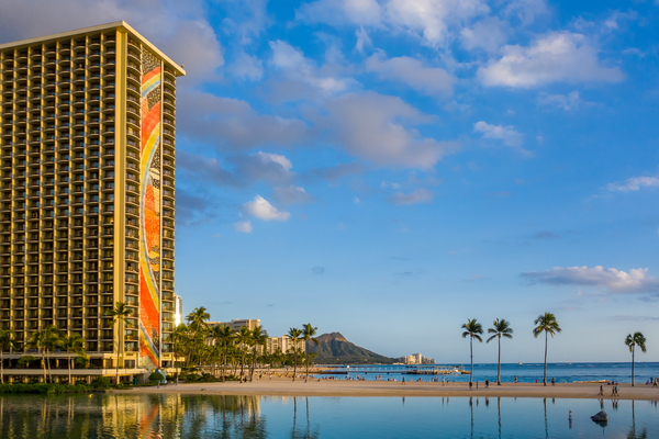 Hilton Hawaiian Village in Waikiki Hawaii by Steve Heap