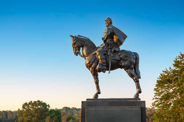 Statue of Stonewall Jackson at Manassas by Steve Heap