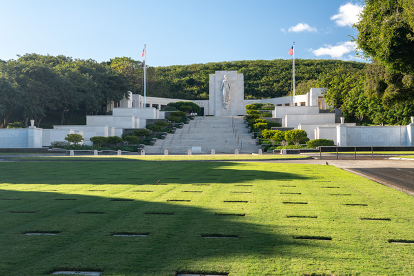 National Memorial Cemetery of the Pacific by Steve Heap
