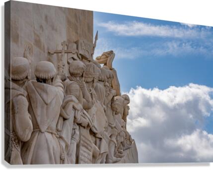 Monument of the Discoveries in Belem  Canvas Print