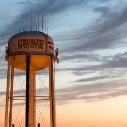Water tower in Manassas Virginia