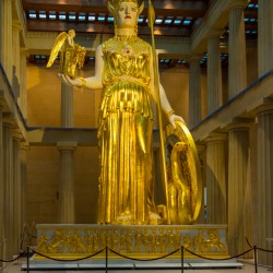 Statue of Athena in Nashville Parthenon