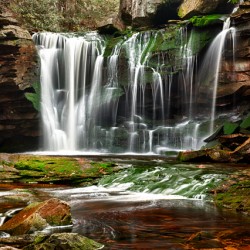 Elakala Falls in West Virginia