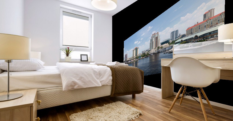 City skyline of Tampa Florida during the day Mural print
