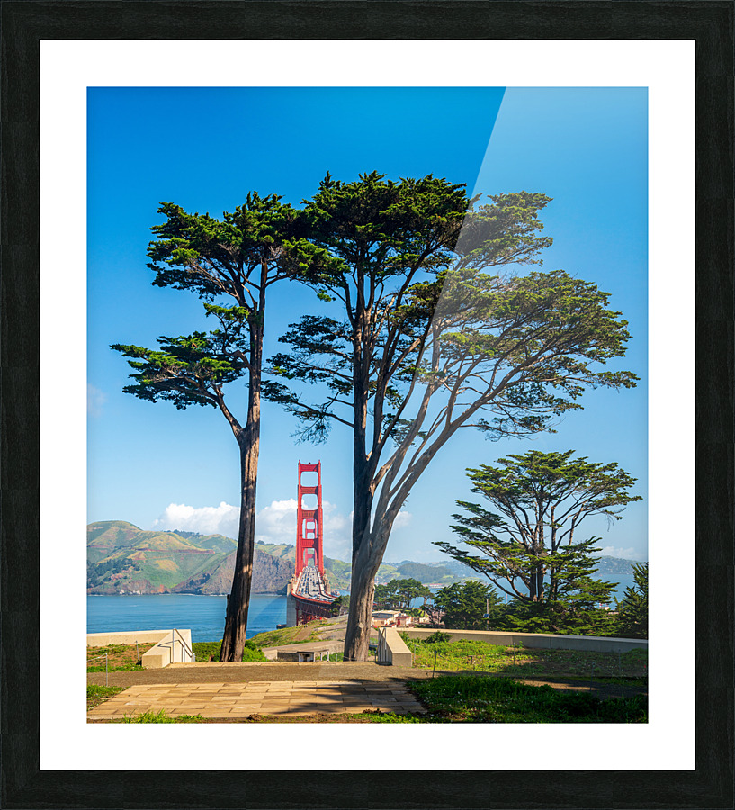 Golden Gate Bridge in San Francisco  Framed Print Print