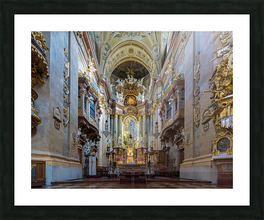 St Peters Parish Church Vienna  Framed Print Print