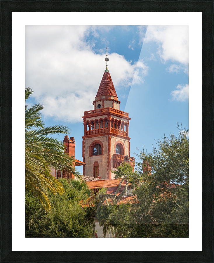 Tower Flagler college Florida  Framed Print Print
