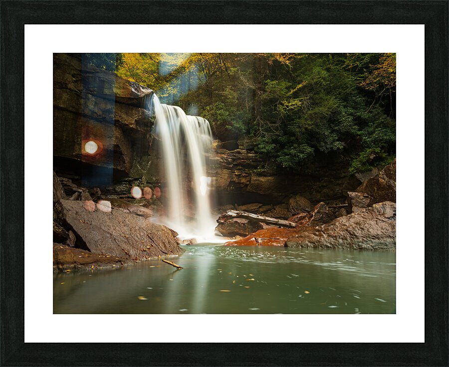 Douglas Falls near Blackwater Canyon trail near Thomas WV  Framed Print Print
