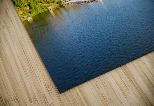 Wide panorama of Cheat Lake on a summer evening Steve Heap puzzle