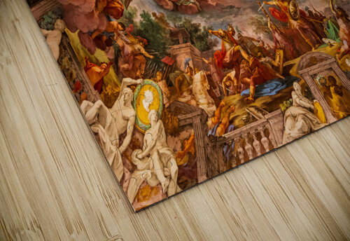 Ceiling painting in the Galleria Borghese Steve Heap puzzle