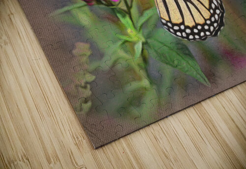Beautiful Monarch butterfly feeding in garden Steve Heap puzzle