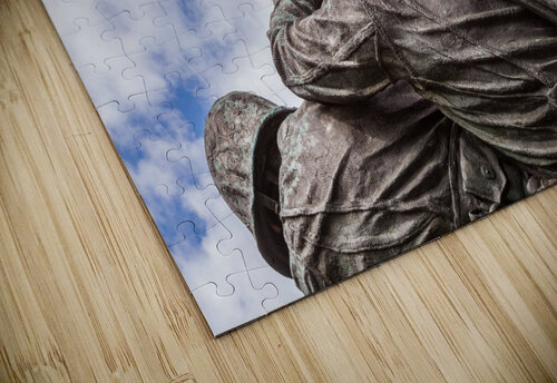 Detail of Iwo Jima Memorial in Washington Steve Heap puzzle