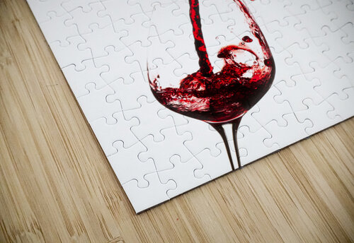 Wine pouring from bottle into glass Steve Heap puzzle