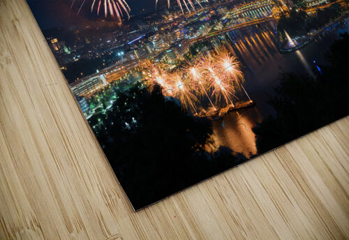 Fireworks over Pittsburgh for Independence Day Steve Heap puzzle