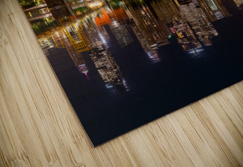 City Skyline of Pittsburgh at night Steve Heap puzzle