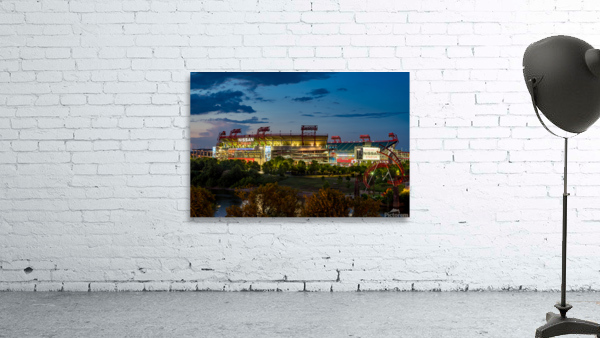 Nissan Stadium home of Titans in Nashville Tennessee by Steve Heap
