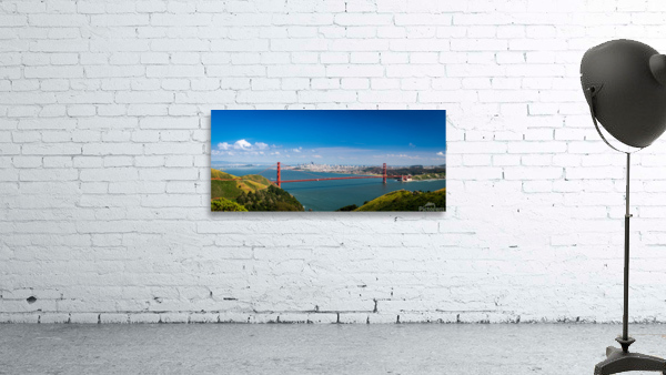 Panorama of the Golden Gate Bridge by Steve Heap