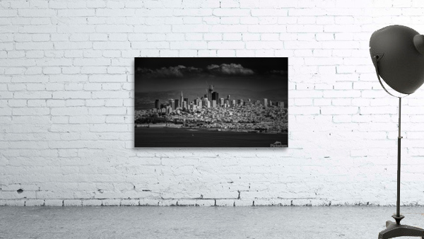 Moody Black and White photo of San Francisco by Steve Heap