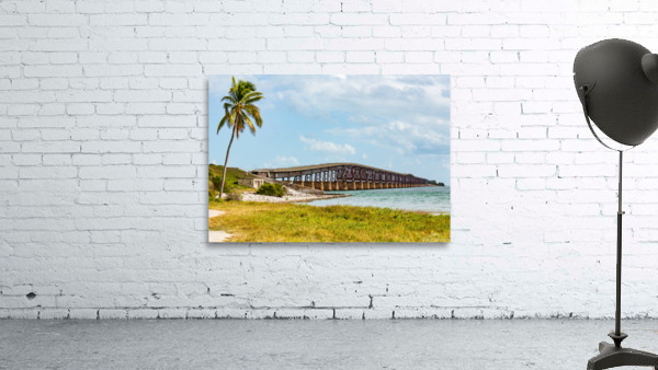Florida Keys rail bridge and heritage trail by Steve Heap