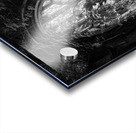 Creeping plants over the empty windows of St Dunstan church Acrylic print