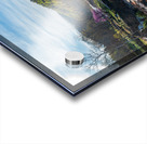 Panorama of flooded Valley Falls on a bright spring morning Acrylic print