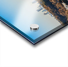 Colorado river and Pennybacker bridge from overlook in Austin Te Acrylic print