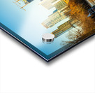 Cityscape of downtown Austin from Barton Springs Pool on New Yea Acrylic print