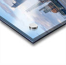 Tall office and apartment buidlings looking back to Hudson Yards Acrylic print