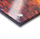 Dramatic sunset seen in the sky above Georgetown Texas community Acrylic print