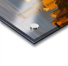 Waterline dominates city skyline of Austin Texas at sunset in 20 Acrylic print